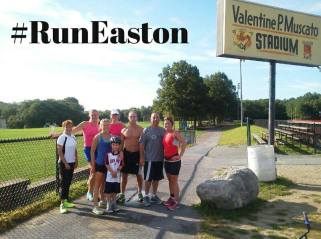 Easton Running Club at Olver Ames